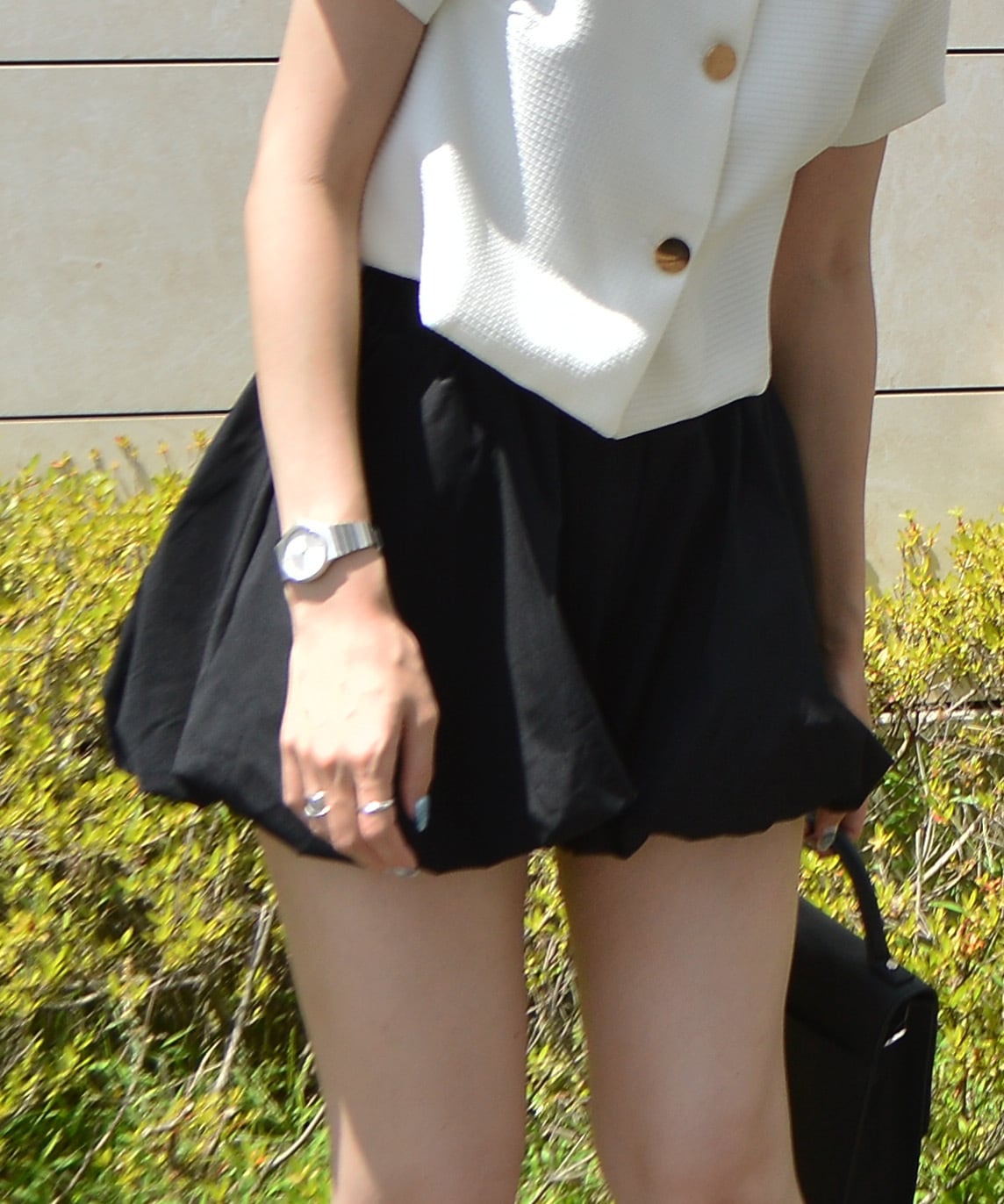 930289 バルーンショートパンツ | &soiree アンドソワレ