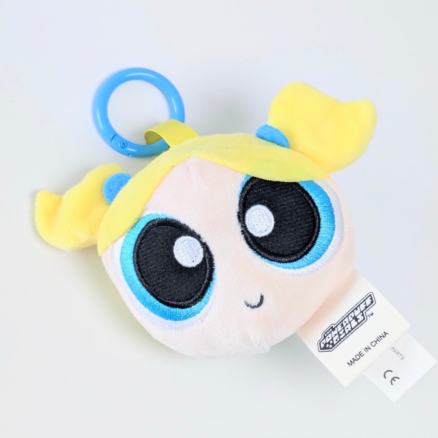 The Powerpuff Girls ( パワーパフガールズ ) 】Face Plush KeyHolder
