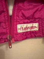 FLAGSHIP 80's ピンクレトロナイロンブルゾン