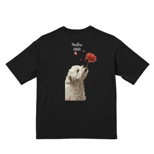 マルチーズ　ビックシルエットTシャツ