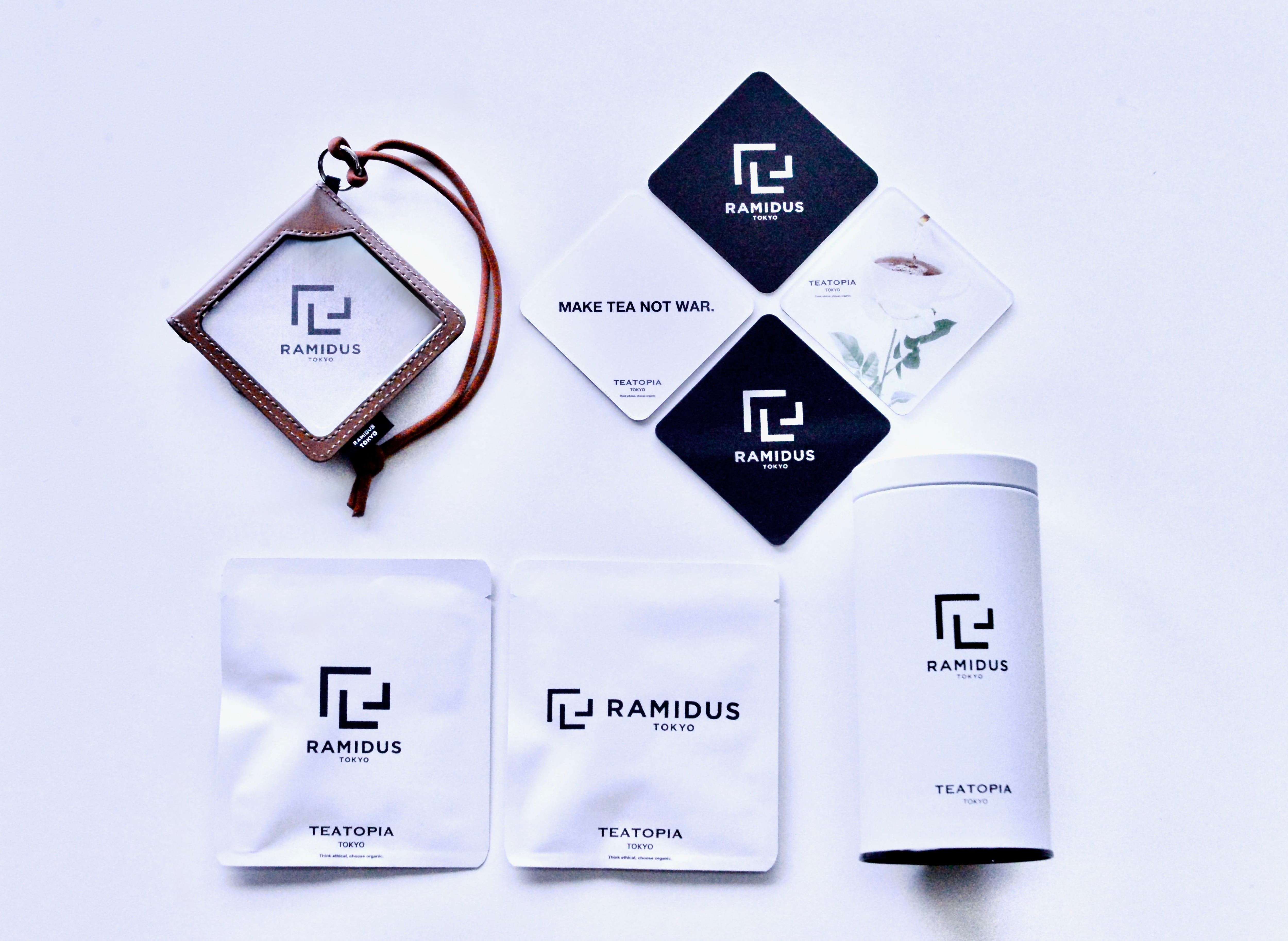 TEATOPIA TOKYO × RAMIDUS TEATAG CASE 第3弾 TEATOPIA TOKYO× RAMIDUS “TEATAG CASE''セット第3弾 | TEA TOPIA TOKYO