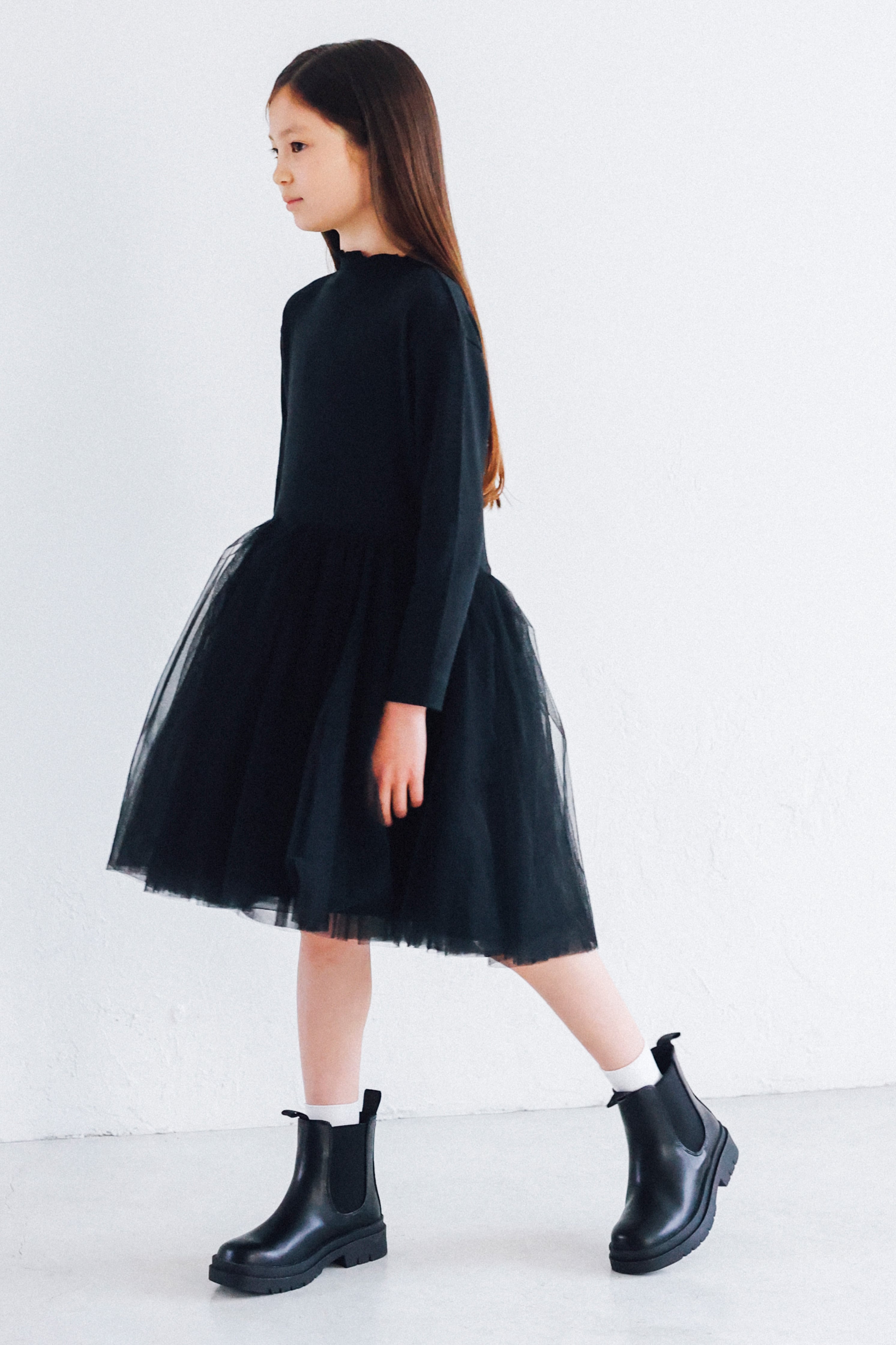 TUTU T-DRESS GREY 6Y-11Y【再入荷】 | AMICA・kids