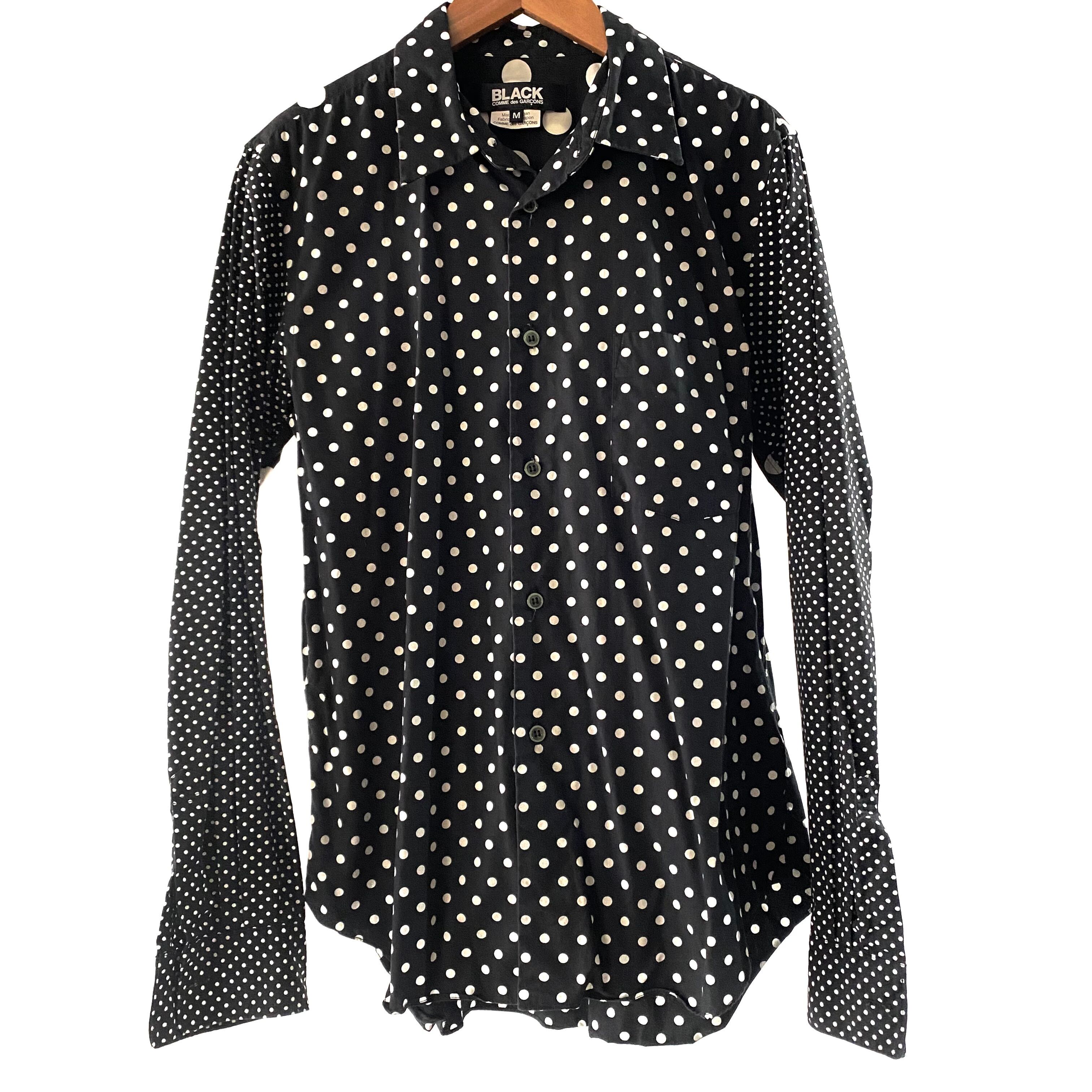 Comme des Garcon BLACK Long Sleeve Shirts Dot コムデギャルソン  