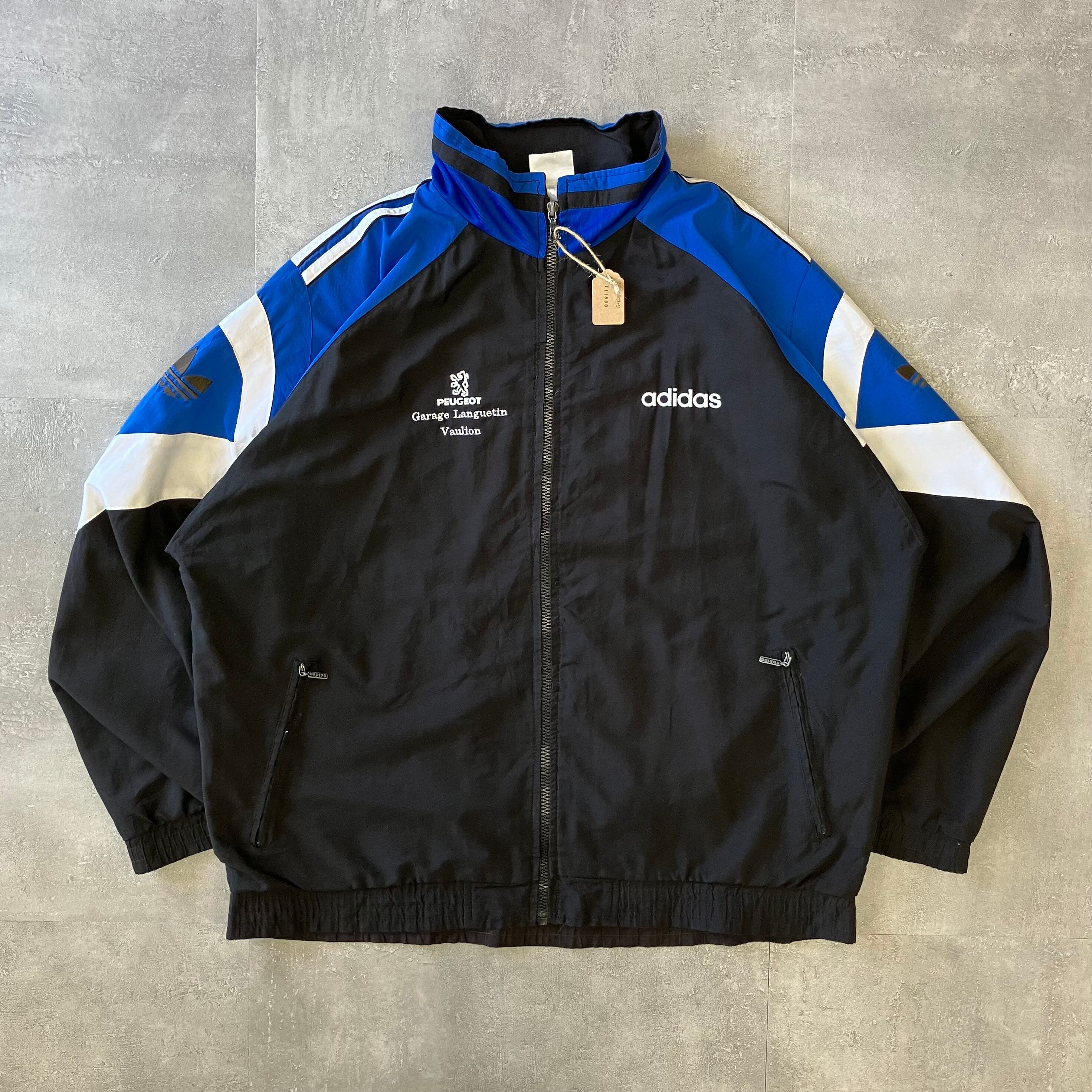 adidas 90s ナイロンジャケット 刺繍 No.1764