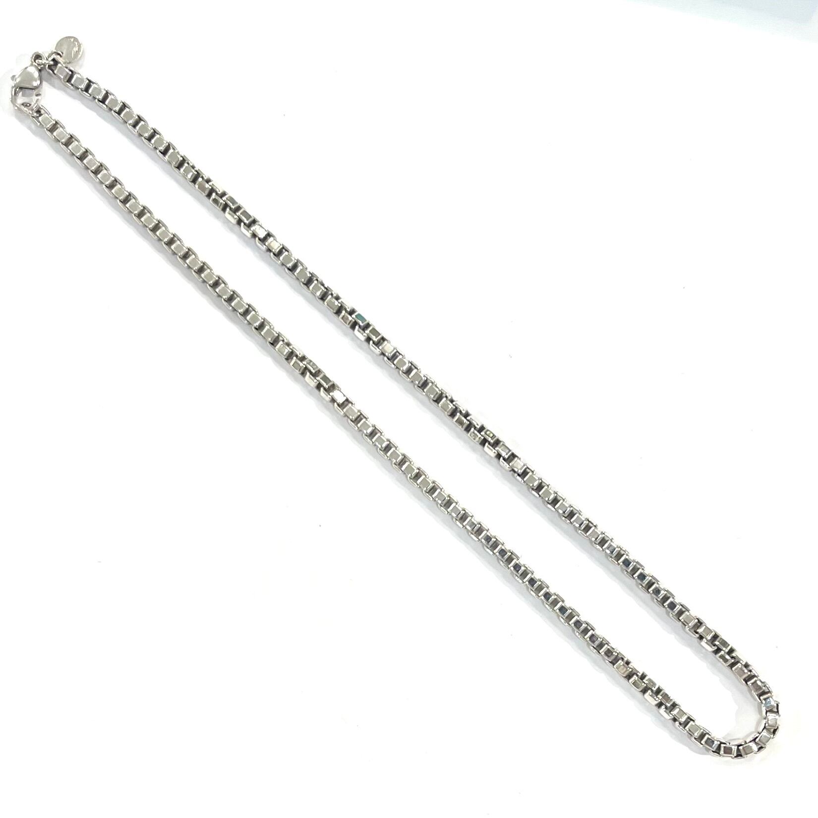 TIFFANY&CO. 】 2747 ティファニー名作ベネチアンチェーン ネックレス