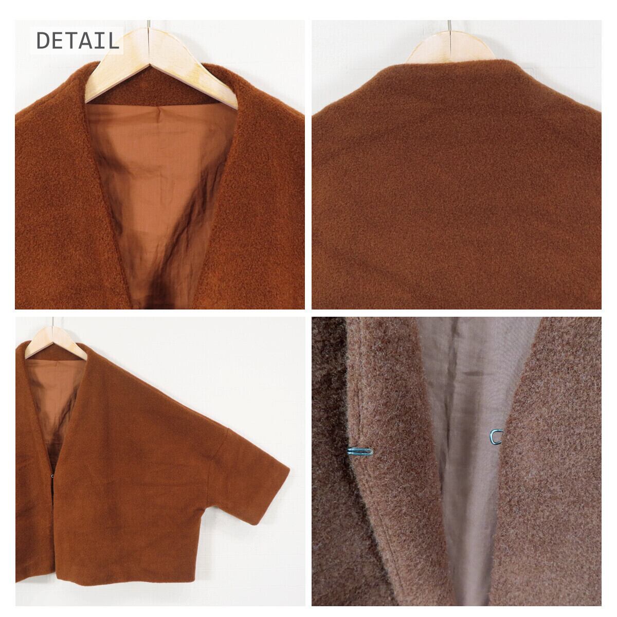 毛混ボアトッパージャケット　ブリスバンチblissbunch 毛混ボアトッパージャケット/Blissbunch'25AW/K758-480 | WACKY