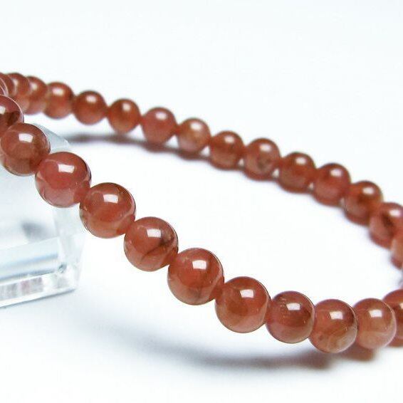 インカローズ ブレスレット 6mm 一点物 メール便可 [M便 1/10] 111-27446