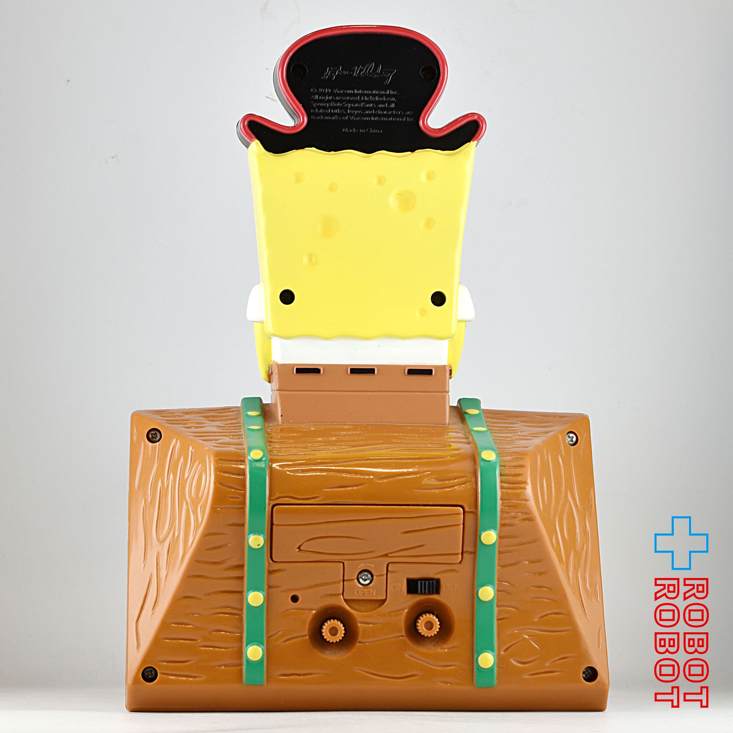 海賊スポンジ・ボブ 宝箱 アラーム付き貯金箱 ルース | ROBOTROBOT