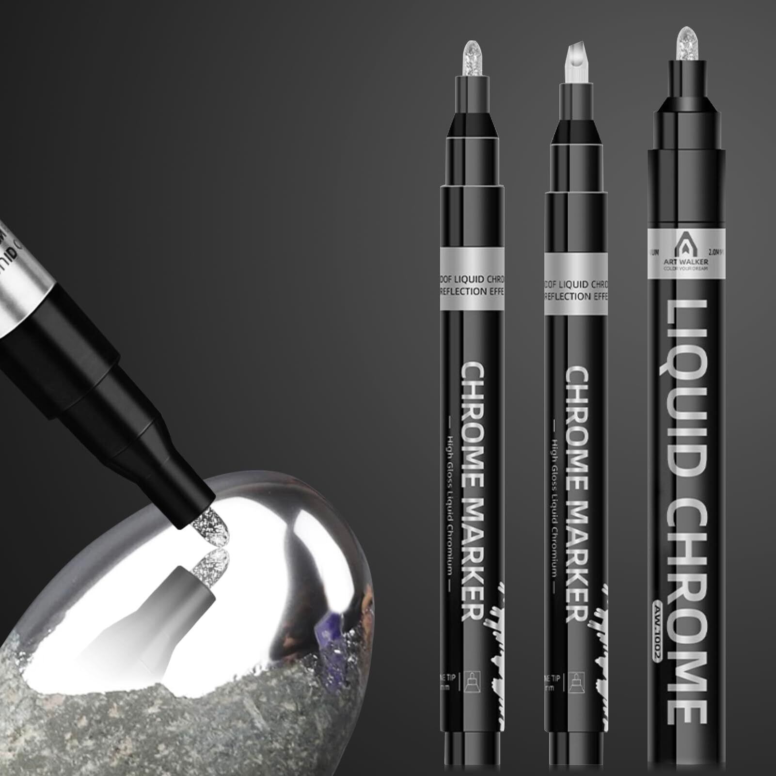 数量限定】Elegirme 銀メッキ ペン シルバー メッキ塗料 塗るだけで