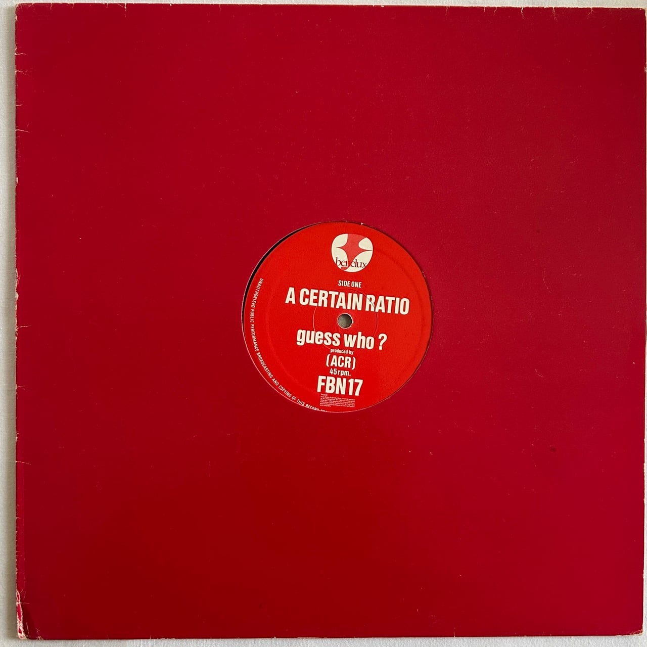 【12EP】A Certain Ratio – Guess Who?
