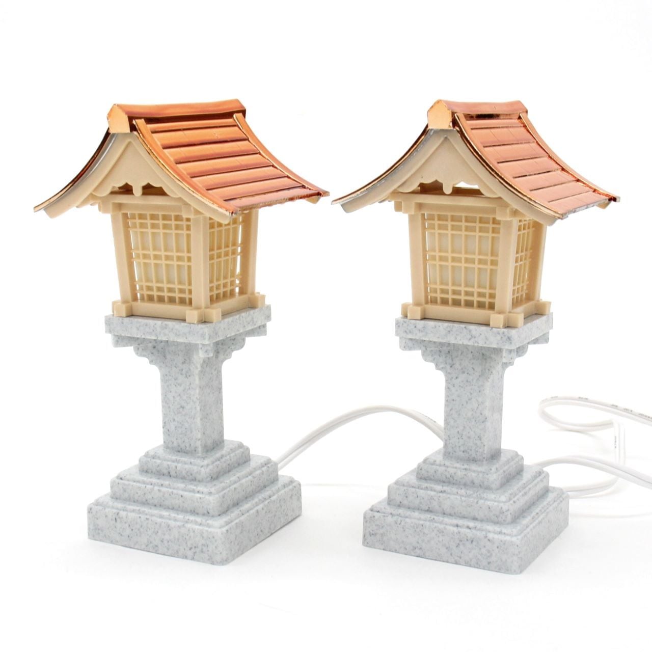 春日灯籠 銅屋根 高さ17.3cm【とうろう 神棚 神具 灯篭 燈篭 燈籠
