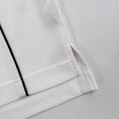 ゴルフ◆Paradiso パラディーゾ ハーフジップ ドライ 半袖 ポロシャツ サイズ L /メンズ スポーツ /ホワイト