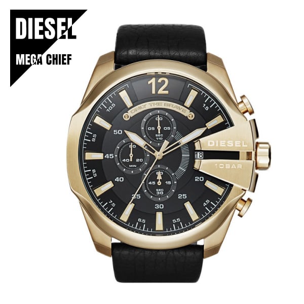即納】DIESEL ディーゼル MEGA CHIEF メガチーフ DZ4344 メンズ 腕時計