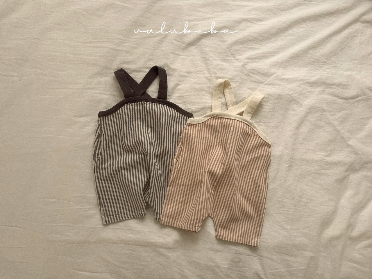 【valu bebe】バケットサロペット ブラック 60~80cm 240836 - 3
