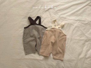 【valu bebe】バケットサロペット ブラック 60~80cm 240836