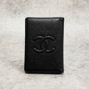 CHANEL シャネル キャビアスキン カードケース 6813-202205