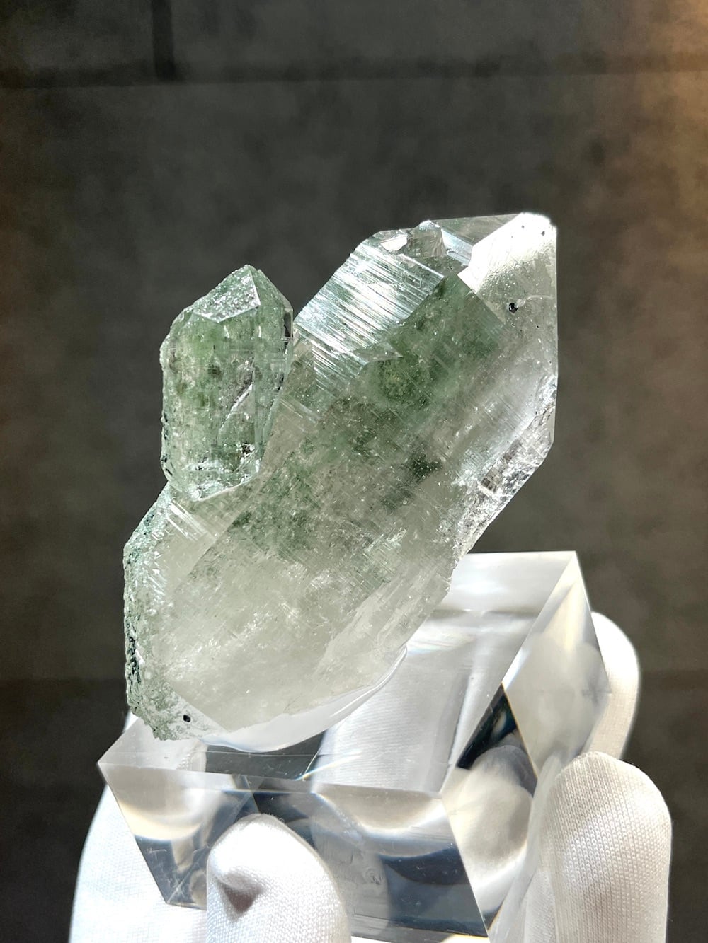 クォーツ×クローライト【ML-0157】インド マニハール | acore Inc.