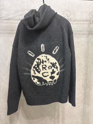 【select】バックビジューウールパーカー　38083