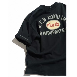 Retro logo back print pocket tee 1369
