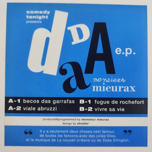 Monsieur Mieurax / Dada E.P. [CTEP-001] - 画像2