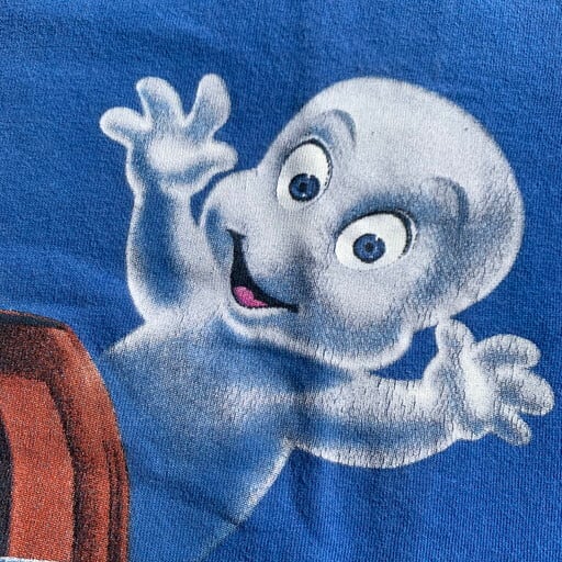 90's CASPER×PEPSI 映画公開記念 コラボTシャツ キャスパー ペプシ