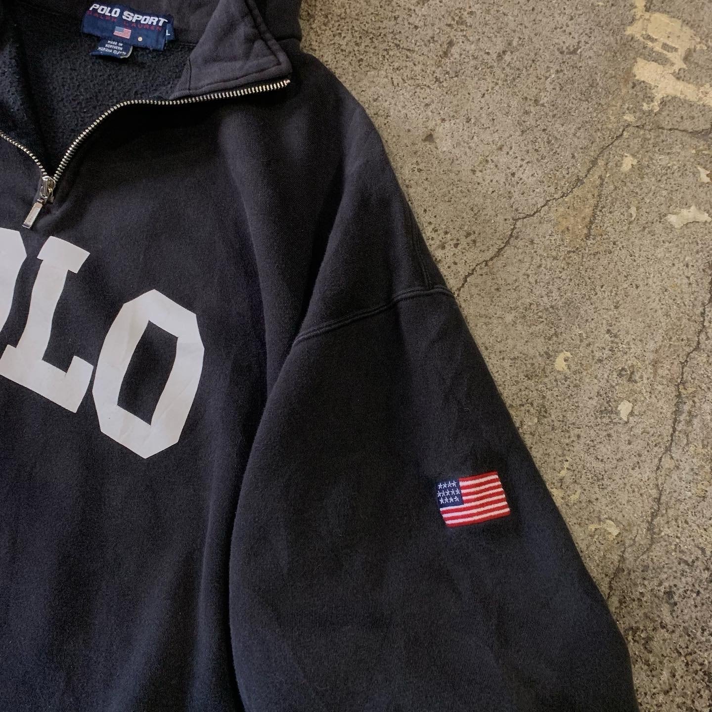 90s POLO SPORT half zip sweat | What