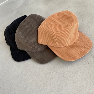 ◆corduroy camp cap