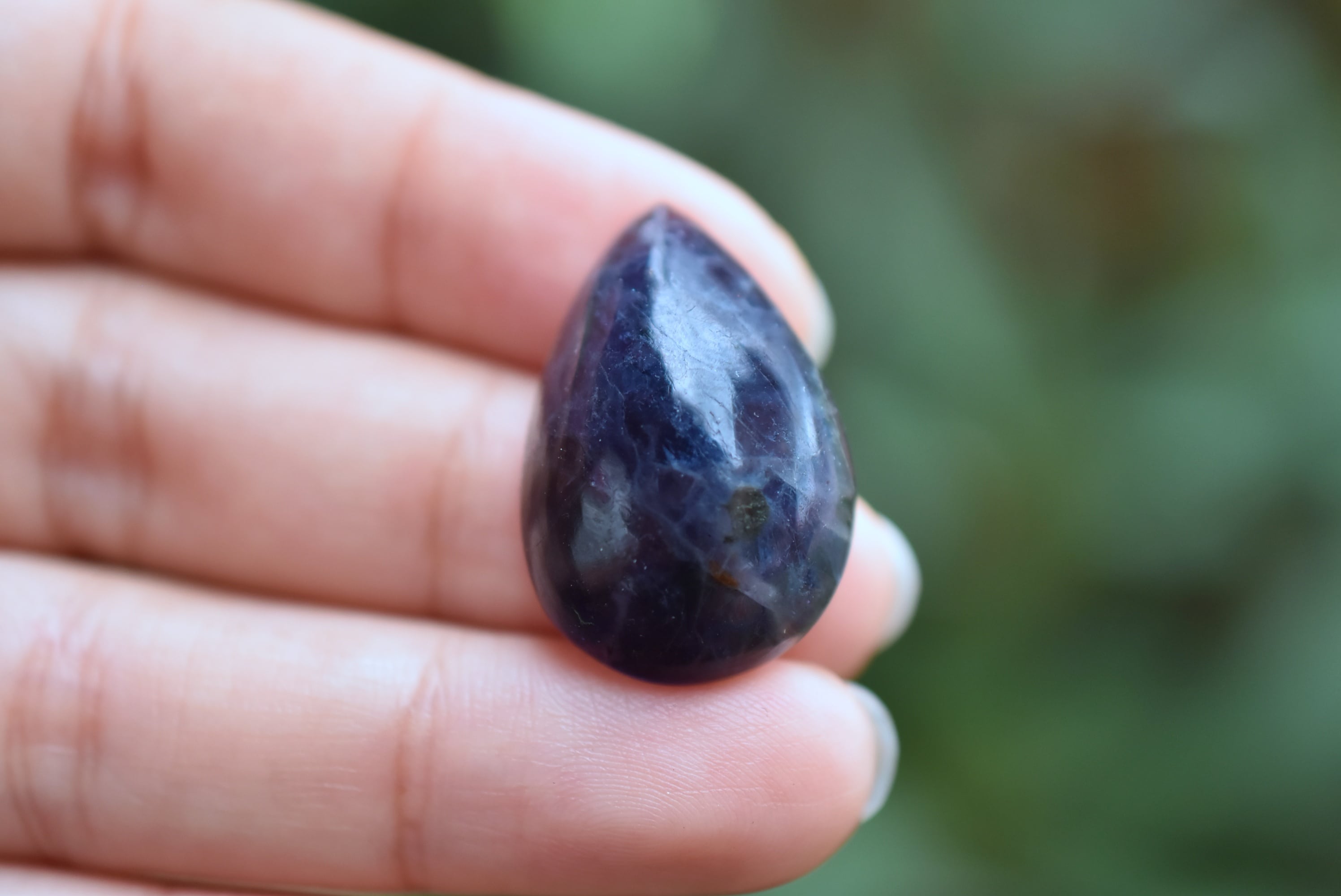 蒼いドロップ☆アイオライトs875 | Funky garuda Stone (ファンキー