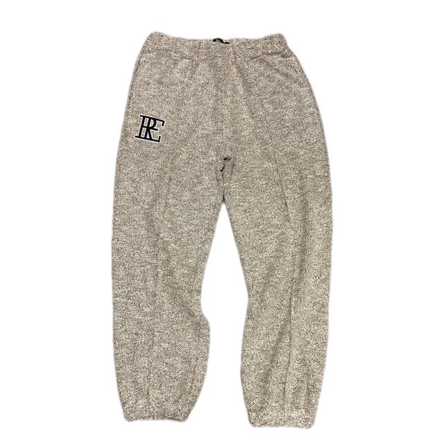 RE logo pile pants / rou-036