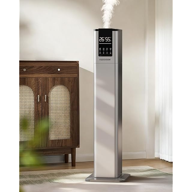 Yutogen 加湿器 大容量 9L 【2025新機能 自動首振り＆加熱ミスト