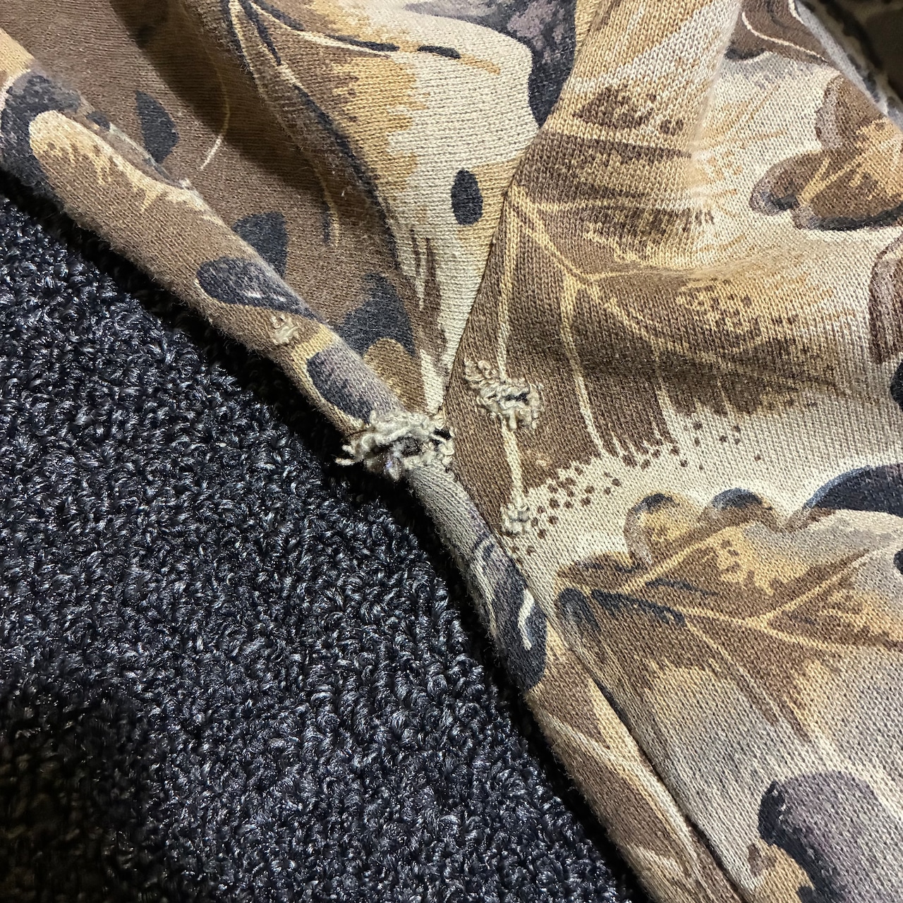 80s〜90s RED HEAD リアルツリーカモ スウェット 迷彩