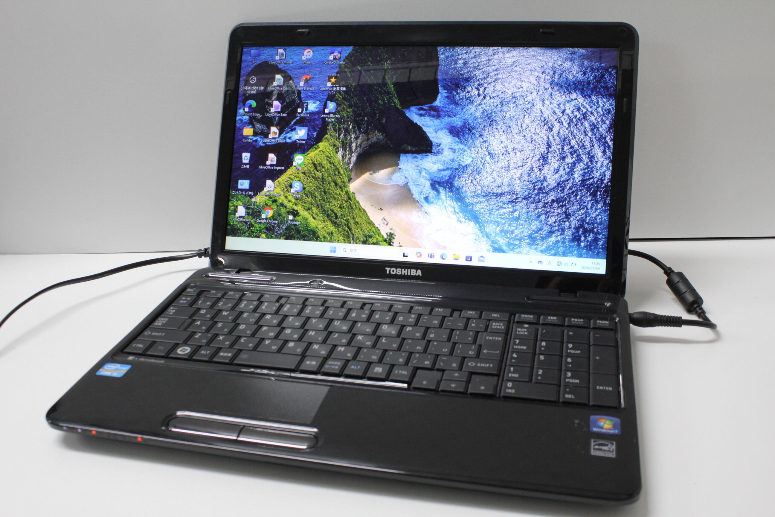 中古ノートPC】東芝〈dynabook T351/57CB〉Intel Core i5/SSD256GB 中古ノートPC】東芝〈dynabook T351/57CB〉Intel Core i5/SSD256GB