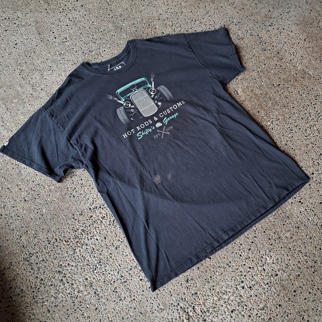 "boro" "MAC TOOLS" 両面プリントTシャツ used [305085]