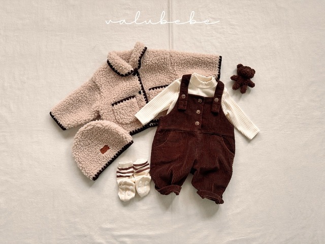 [予約][送料無料]《valubebe》Ava mellow sherpa jacket (baby) 63