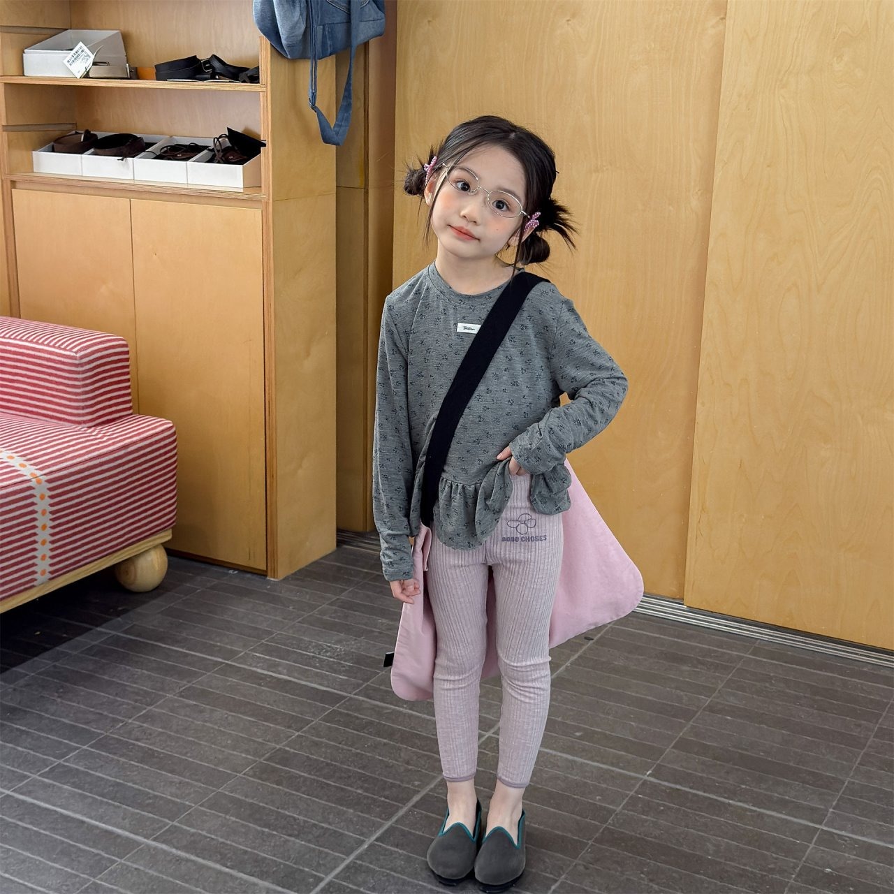 [bdiary] Bobo Golji Leggings / [비다이어리] 보보골지레깅스