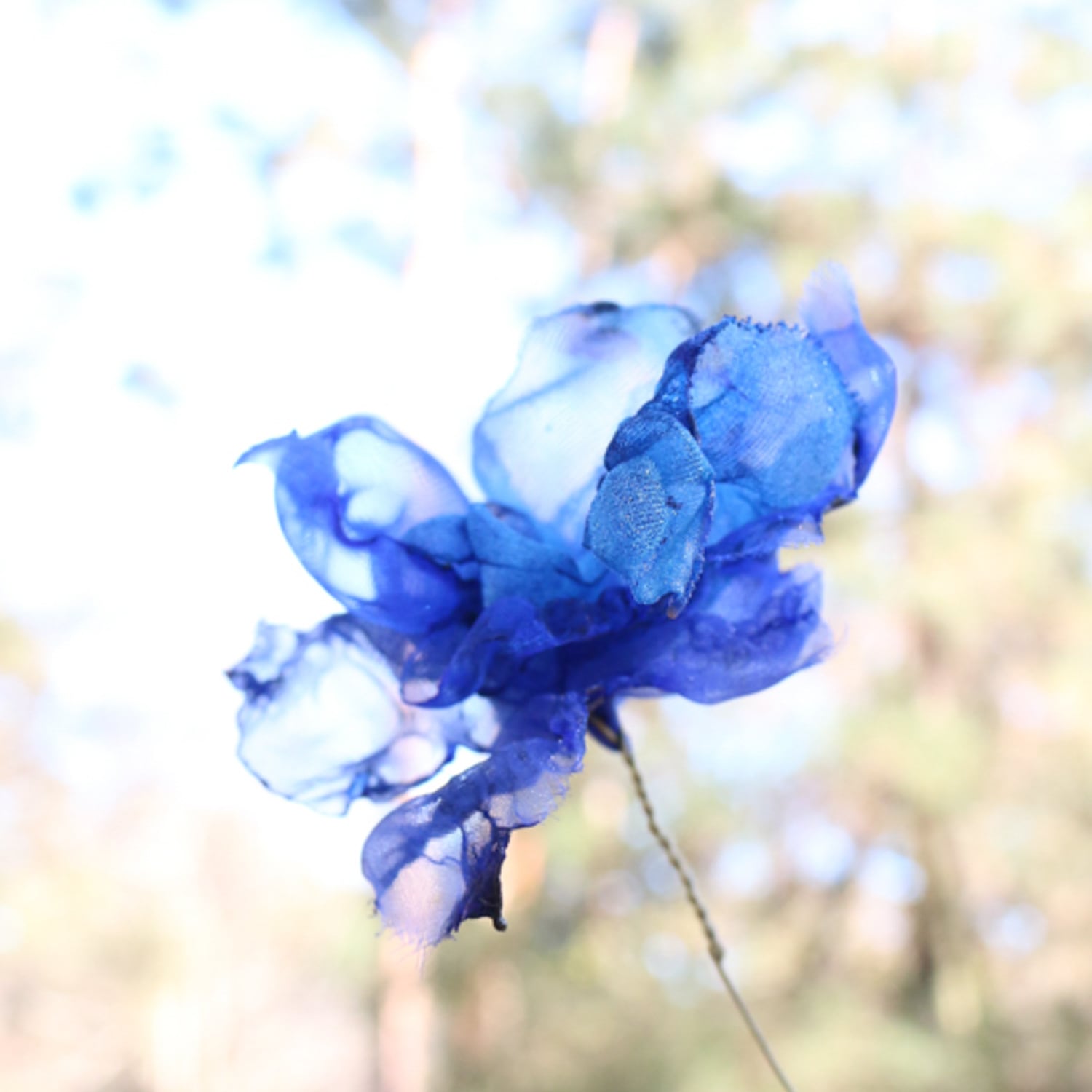 アートドールマリンブルーの鳥、蓄光ケラママリンガラス、ブルーバード アートドールマリンブルーの鳥、蓄光ケラママリンガラス、ブルーバード