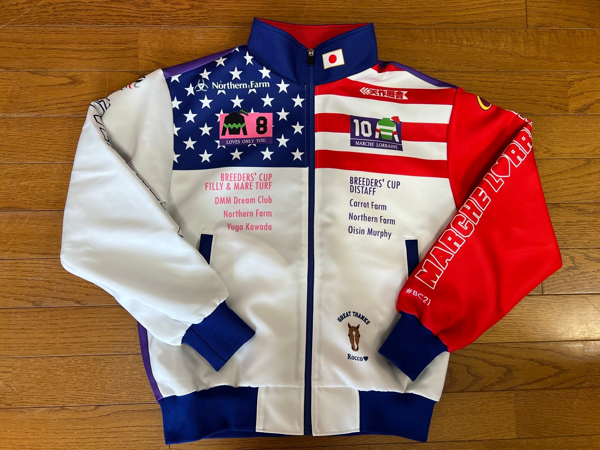 2021 アメリカ ブリーダーズカップ 記念ブルゾン | 矢作厩舎グッズSHOP 