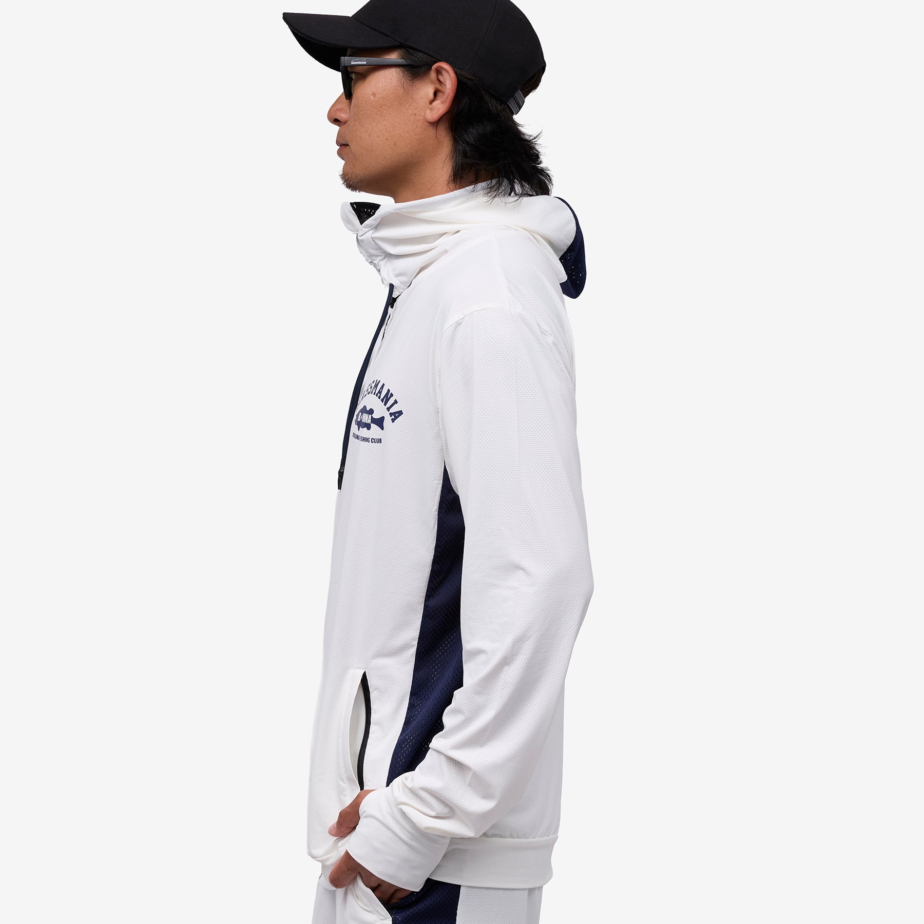 UV Rush Cool Logo Zip Parka［WHITE］［LIMITED］ | bassmania.jp
