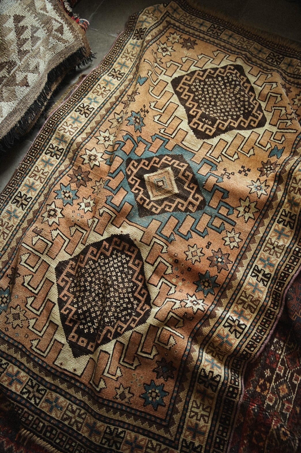 337-Semi Antique Caucasian rug