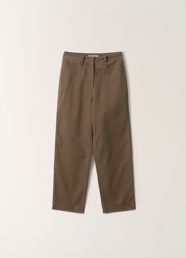 [NOTHING WRITTEN] Tabby Wide Chino Pants (Moss Brown) 正規品 韓国ブランド 韓国通販 韓国代行 韓国ファッション ナッシングリトゥン 日本 店舗