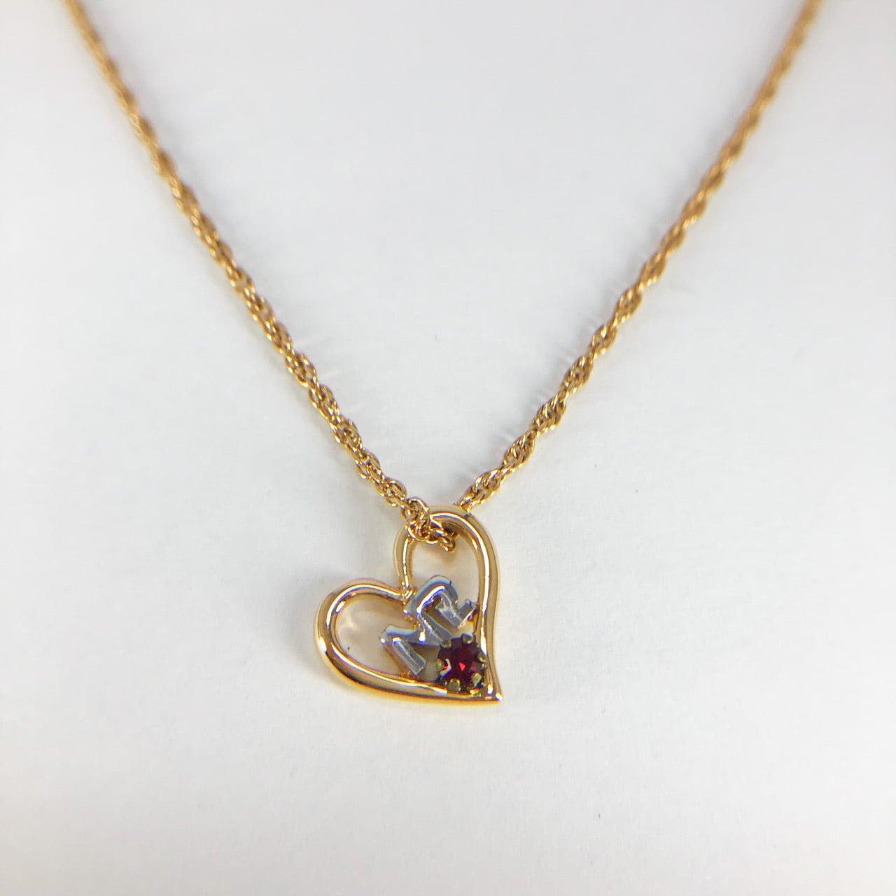 NINA RICCI” heart necklace[n-66] ヴィンテージネックレス | LEO 
