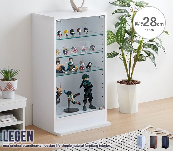 コレクションケース 幅46cm奥行28cm ディスプレイ ラック 収納 棚