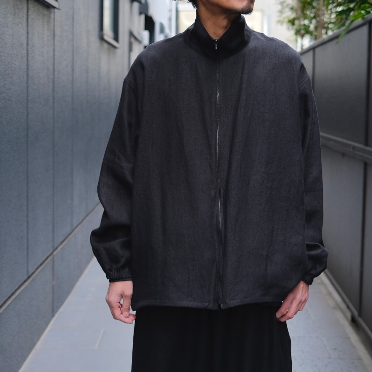 COMOLI(コモリ) / カナパジップジャケット -BLACK-(B01-01021) | Signs