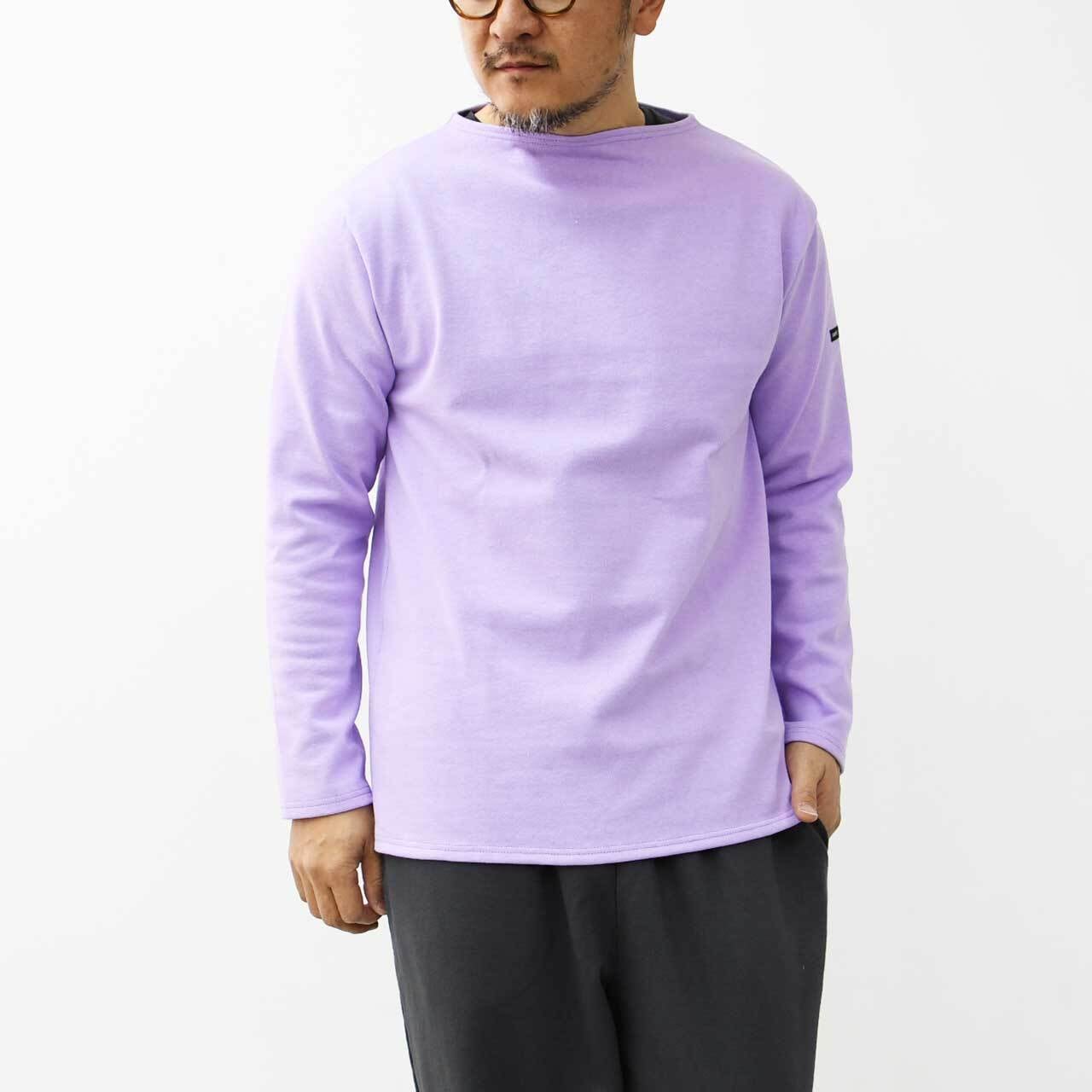 SAINT JAMES (セントジェームス) OUESSANT バスクシャツ パープル 6 (L) SAINT JAMES - SAINT JAMES / セントジェームス | OUESSANT SOLID