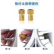 LIKENNY 自転車 空気入れ フロアポンプ くうきいれ ミニ 足踏み式 エアポンプ バイクポンプ 仏式/英式/米式バルブ対応 ロードバイク 電動車 バイク ボール 風船など適用 (ブラック 高圧120PSI) (変換) (5点セット)