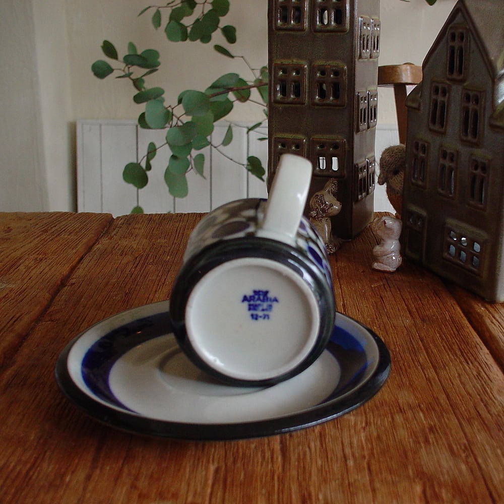 ARABIA Finland /Saara /Anja Winquist /Cup&Saucer | metsa