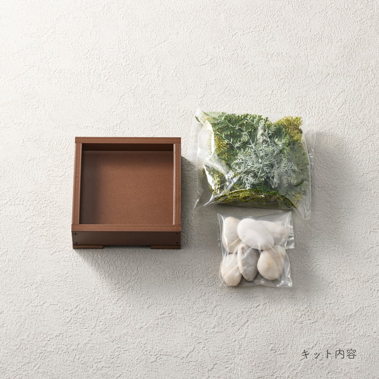 ご予約品　「とこのわ」「イデアの箱庭」 箱庭「石庭の森 / 白銀」 | J.Make｜ 和モダンインテリア ・焼き杉板