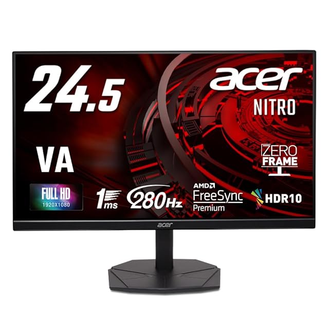 Acer VG271Zbmiipx 240Hz ゲーミングモニター 27インチ Acer VG271Zbmiipx 240Hz ゲーミングモニター 27インチ Acer