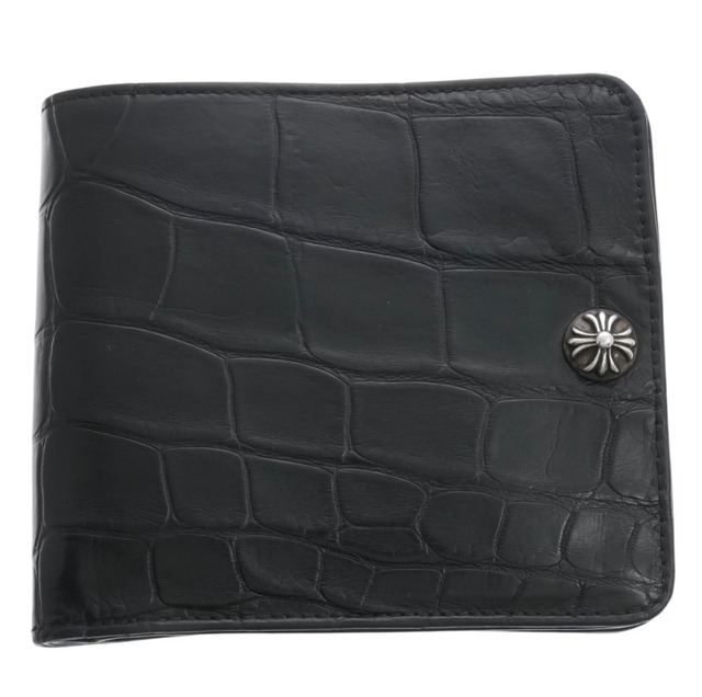 CHROME HEARTS クロムハーツ 1スナップ アリゲーター クロコ 1SNAP ALLIGATOR  折り財布