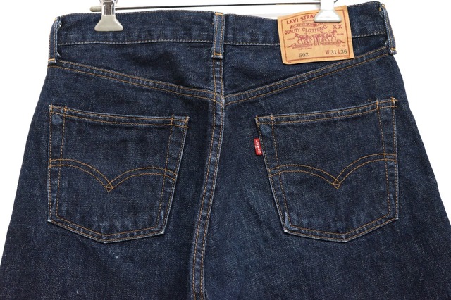 2578 LEVIS リーバイス 502-XX 日本製 赤耳 セルビッジ TALONジップ 